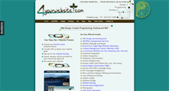 Desktop Screenshot of 4yourwebsite.com